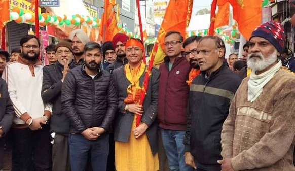 Shri Ramlala Pran Pratistha को लेकर पूरे पंजाब में सोमवार को उत्साह हर्षोल्लास का वातावरण रहा