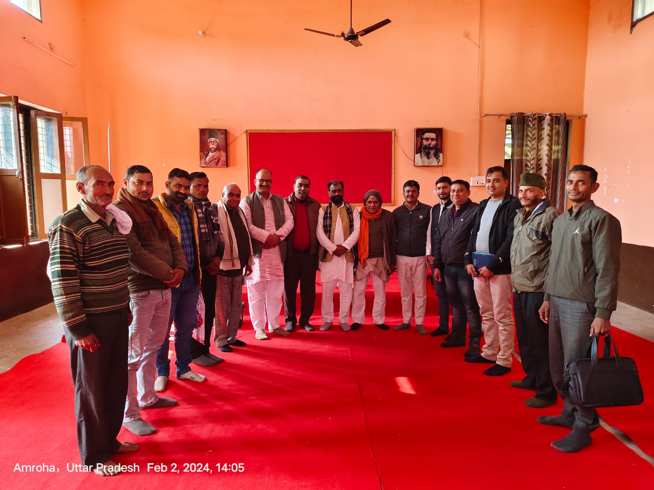 Bharatiya Kisan Sangh:भारतीय किसान संघ जनपद अमरोहा की बैठक संघ कार्यालय अमरोहा पर आयोजित
