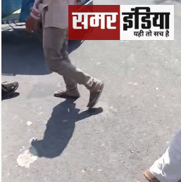 Amroha news:अज्ञात वाहन की टक्कर से युवक की मौतः पुलिस ने शव कब्जे में लेकर पोस्टमार्टम को भेजा