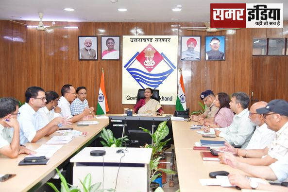 uttrakhand news:सचिवालय में राज्य सड़क सुरक्षा कोष प्रबंध समिति की बैठक