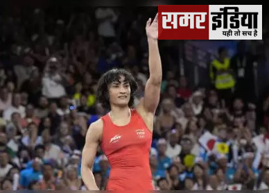 Vinesh Phogat कांग्रेस महासचिव प्रियंका गांधी से मुलाकात करेंगी,विधानसभा चुनाव लड़ने की अटकलें