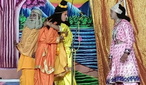 Shri Ramleela:श्री राम की अयोध्या आने की प्रसन्नता में प्रजा ने अपने घरों में घी के दीपक जलाए