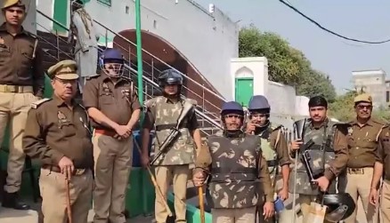 Tension after mosque survey in Sambhal, security tightened