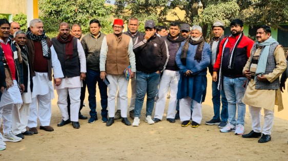 a group of men standing together